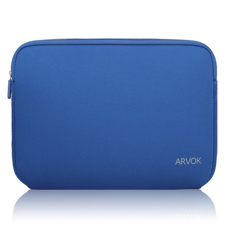 Arvok 17-17.3 Inch Laptop Sleeve Multi-Color & Size Choices Case/Water-Resistant Neoprene Notebook Computer Pocket Tablet Briefcase Carrying Bag/Pouch Skin Cover for HP/Dell/Lenovo/Asus/Acer Dark Blue - Image 1